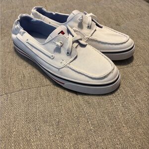 Tommy Hilfiger Woman’s Oimate Slip On Boat Shoes Sz 8.5M